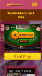 Mobile Screenshot of freebaccarat.info